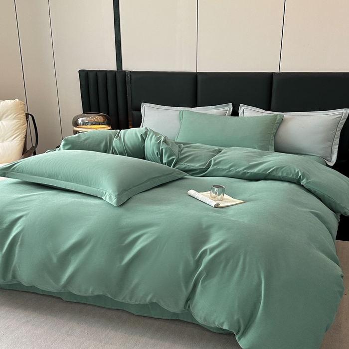 91家纺网 家纺一手货源 找家纺 优梦莱 2025新款抗菌防螨单被套 西子兰