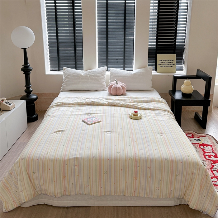 暖生活 2025新款冰激淋凉感丝夏被系列