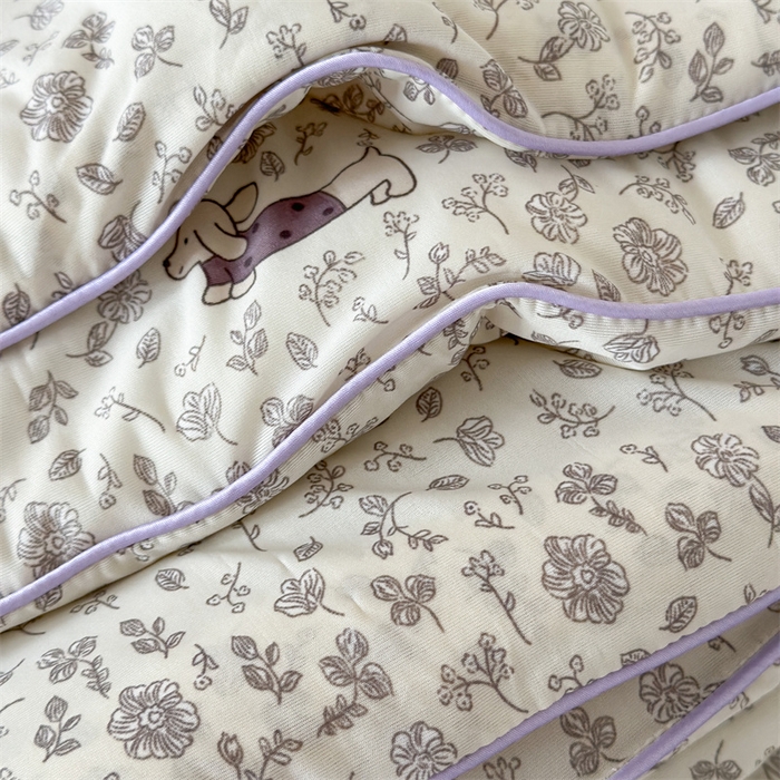 91家纺网 家纺一手货源 找家纺 暖生活 2025新款冰激淋凉感丝夏被系列