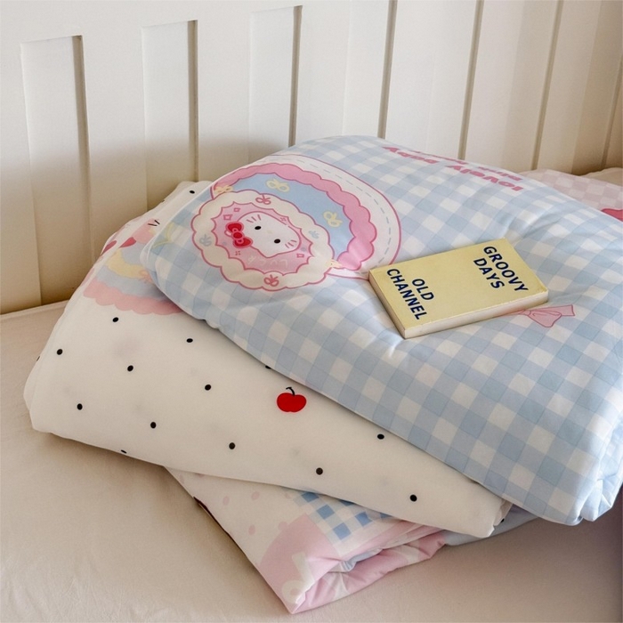 91家纺网 家纺一手货源 找家纺 （总）顾里家纺 2025新款韩系少女凉感冰皮夏被夏凉被空调被