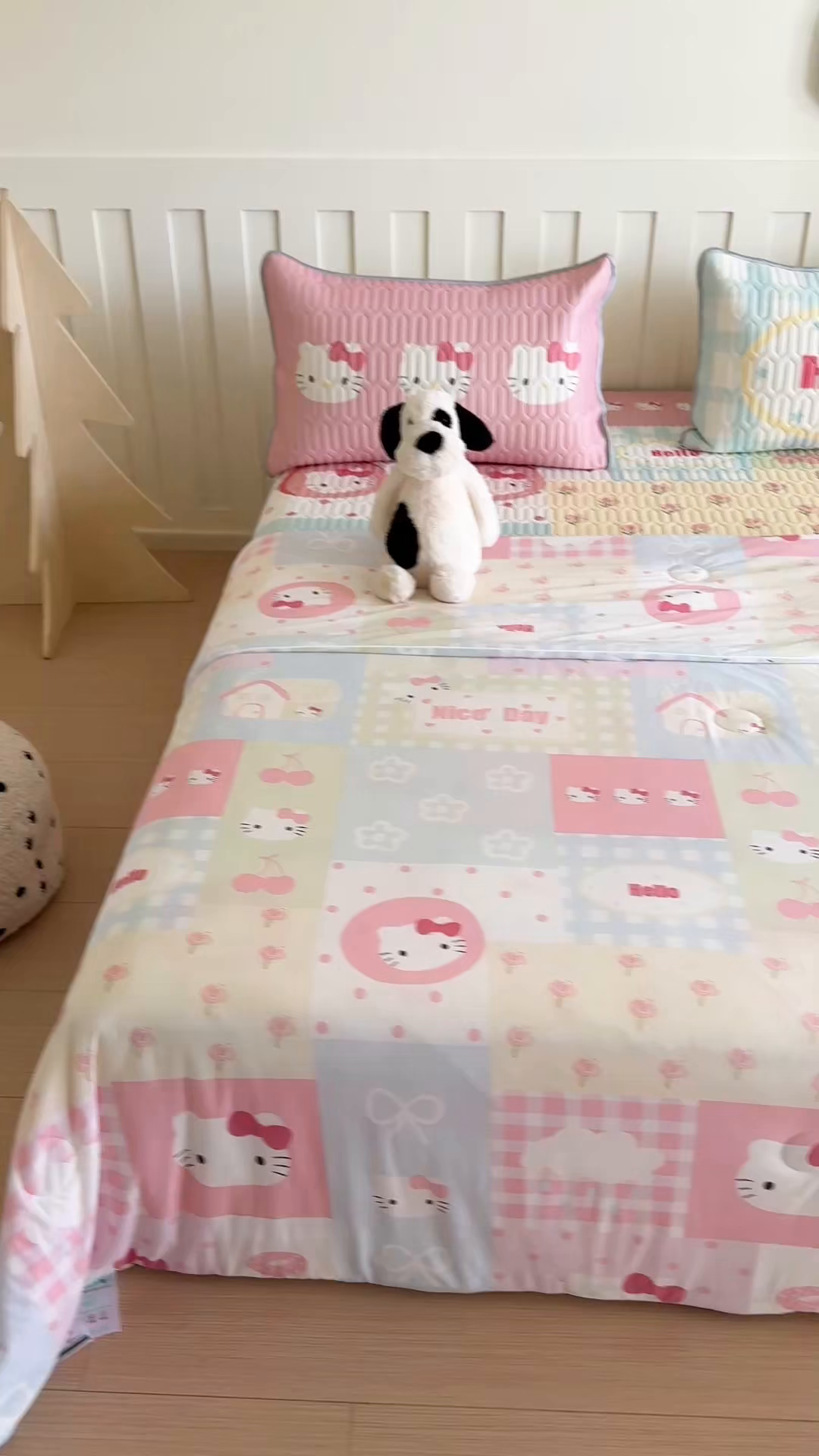 91家纺网 家纺一手货源 找家纺 顾里家纺 2025新款韩系少女凉感冰皮夏被夏凉被空调被 猫咪时光