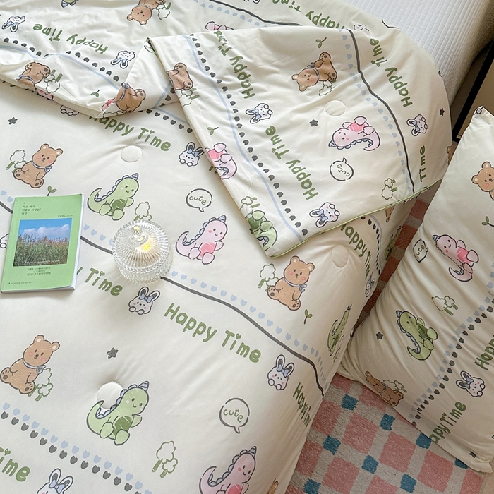 91家纺网 家纺一手货源 找家纺 暖生活 2025新款冰激淋凉感丝夏被系列