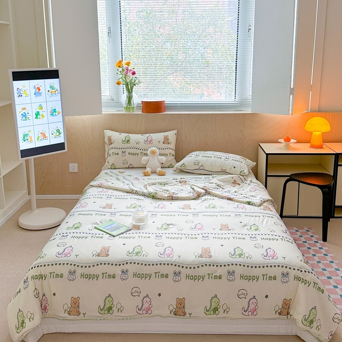 暖生活 2025新款冰激淋凉感丝夏被系列