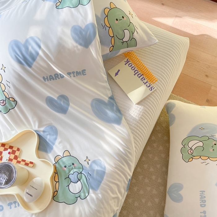 91家纺网 家纺一手货源 找家纺 暖生活 2025新款冰激淋凉感丝夏被系列