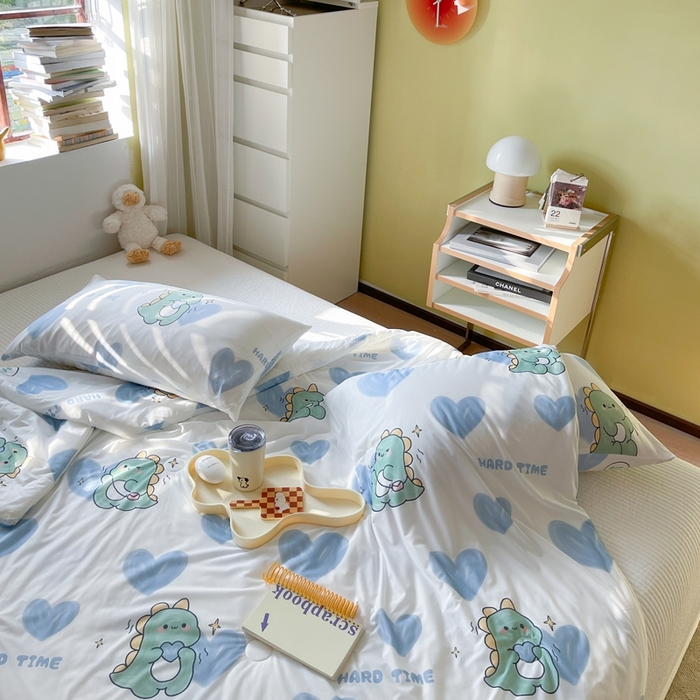 91家纺网 家纺一手货源 找家纺 暖生活 2025新款冰激淋凉感丝夏被系列