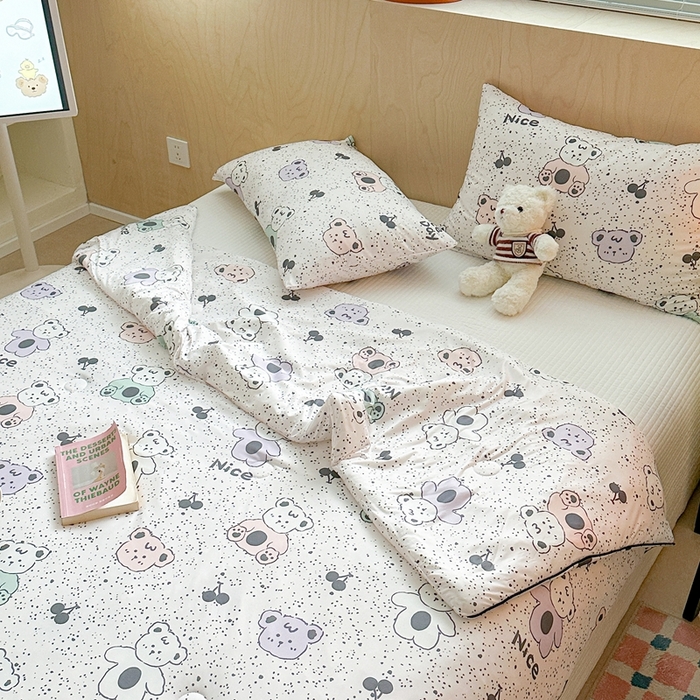 91家纺网 家纺一手货源 找家纺 暖生活 2025新款冰激淋凉感丝夏被系列