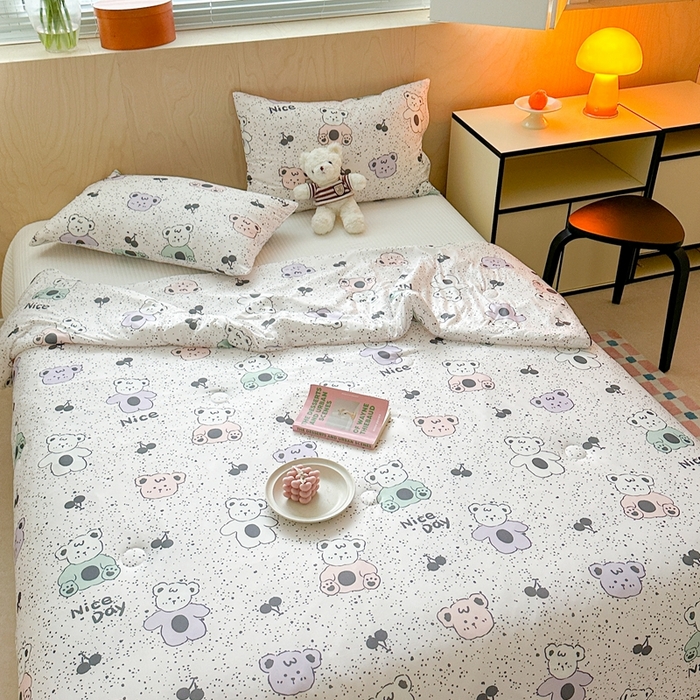 91家纺网 家纺一手货源 找家纺 暖生活 2025新款冰激淋凉感丝夏被系列