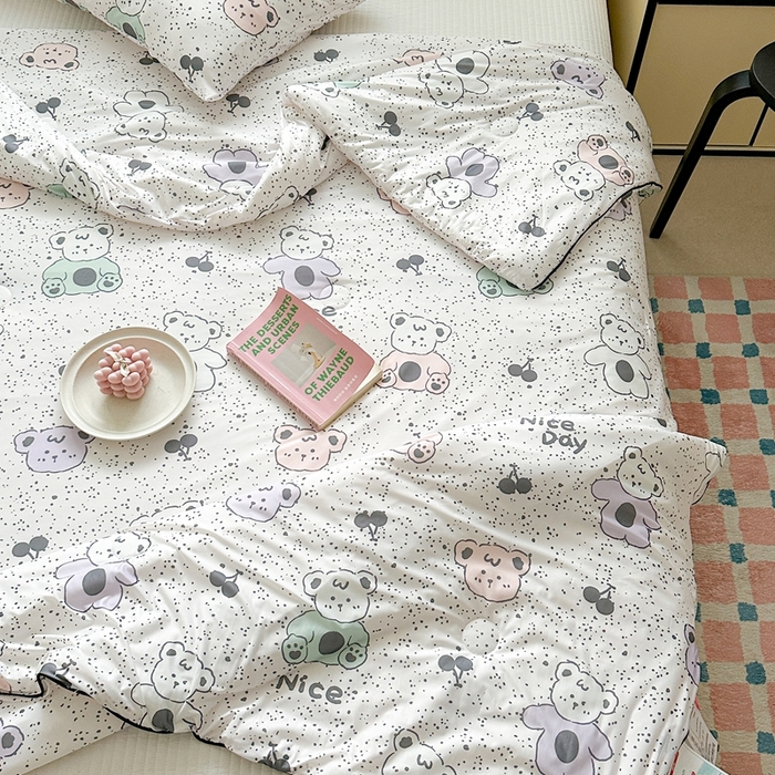 91家纺网 家纺一手货源 找家纺 暖生活 2025新款冰激淋凉感丝夏被系列