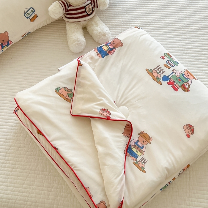 91家纺网 家纺一手货源 找家纺 暖生活 2025新款冰激淋凉感丝夏被系列