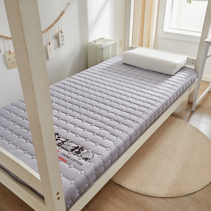 91家纺网 家纺一手货源 找家纺 鹿辉家居（原吉欧力） 2025新款亲肤棉新疆棉花床垫-小床 新疆棉灰