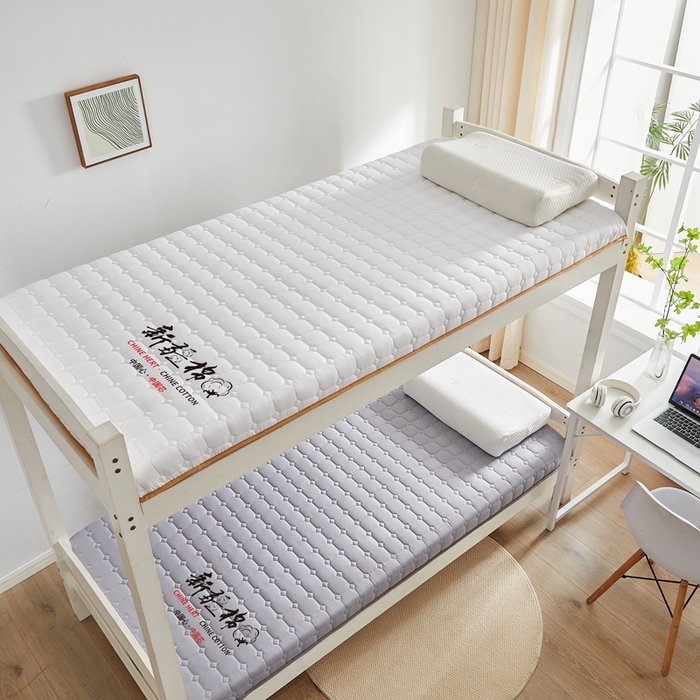 91家纺网 家纺一手货源 找家纺 鹿辉家居（原吉欧力） 2025新款亲肤棉新疆棉花床垫-小床 新疆棉灰