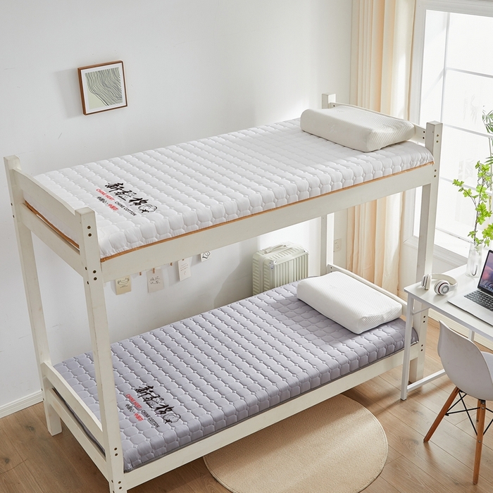 91家纺网 家纺一手货源 找家纺 鹿辉家居（原吉欧力） 2025新款亲肤棉新疆棉花床垫-小床 新疆棉灰