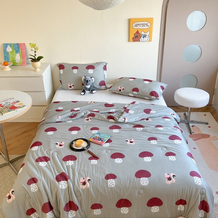 暖生活 2025新款冰激淋凉感丝夏被系列