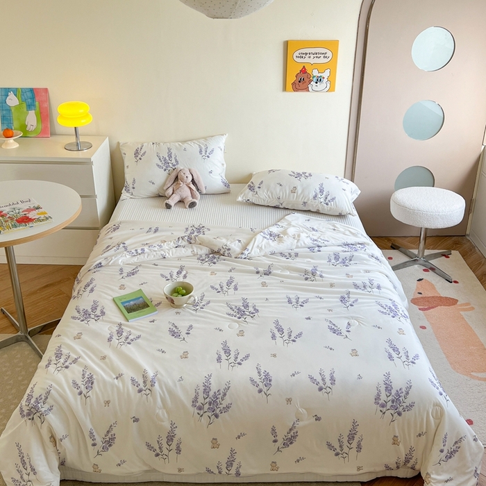 暖生活 2025新款冰激淋凉感丝夏被系列