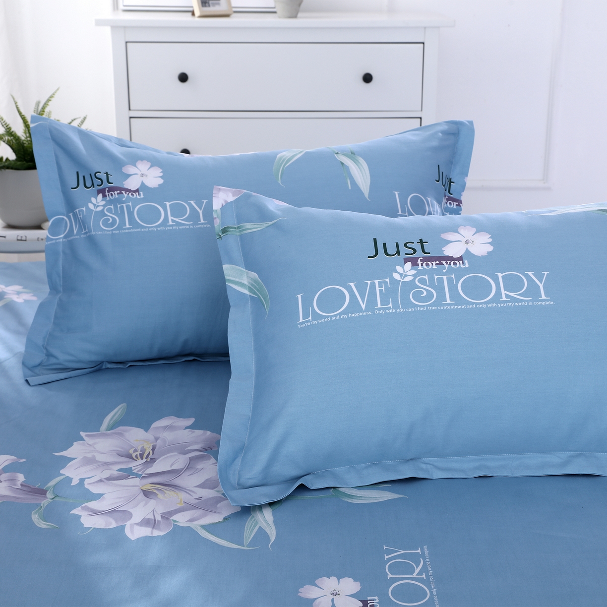 91家纺网 家纺一手货源 找家纺 （总）馨雅家纺 2025新款全棉纯棉多规格单品信封枕套