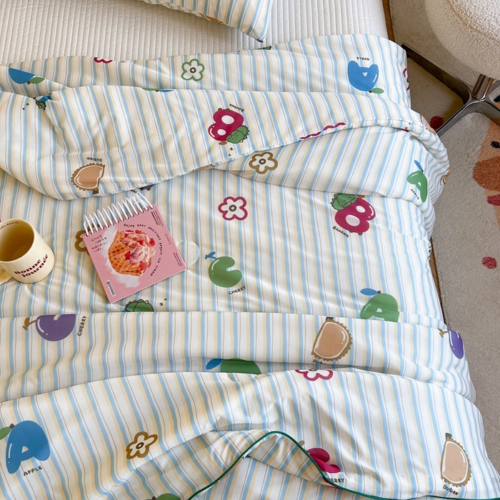 91家纺网 家纺一手货源 找家纺 暖生活 2025新款冰激淋凉感丝夏被系列