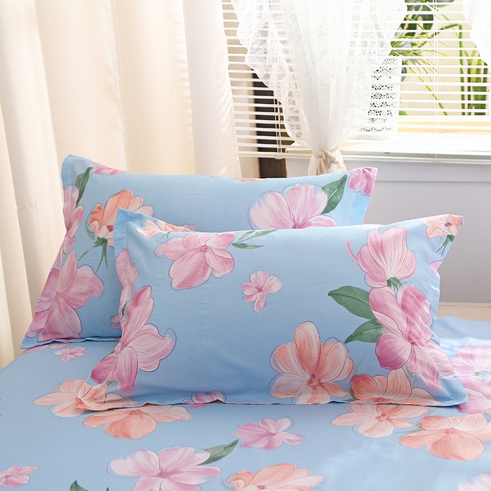 馨雅家纺 2025新款全棉纯棉多规格单品信封枕套 凝香秋水