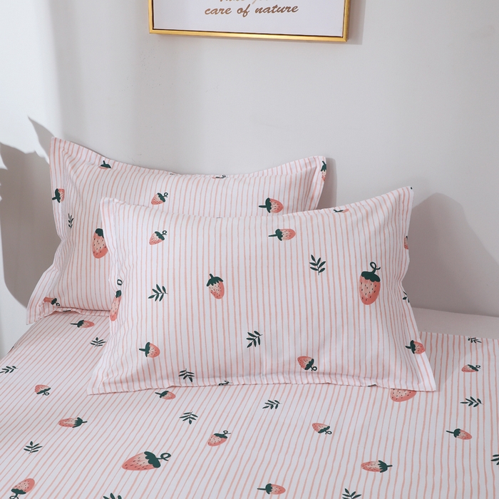 馨雅家纺 2025新款全棉纯棉多规格单品信封枕套 阿花田