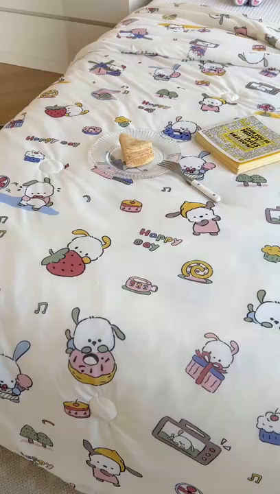 91家纺网 家纺一手货源 找家纺 暖生活 2025新款冰激淋凉感丝夏被系列