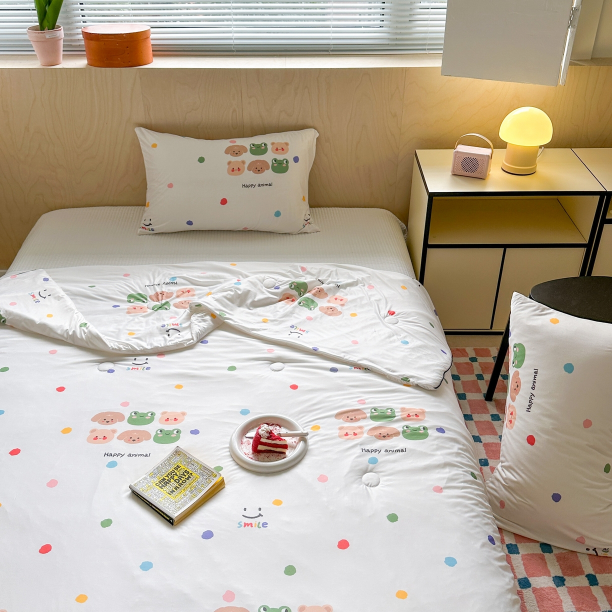 91家纺网 家纺一手货源 找家纺 暖生活 2025新款冰激淋凉感丝夏被系列