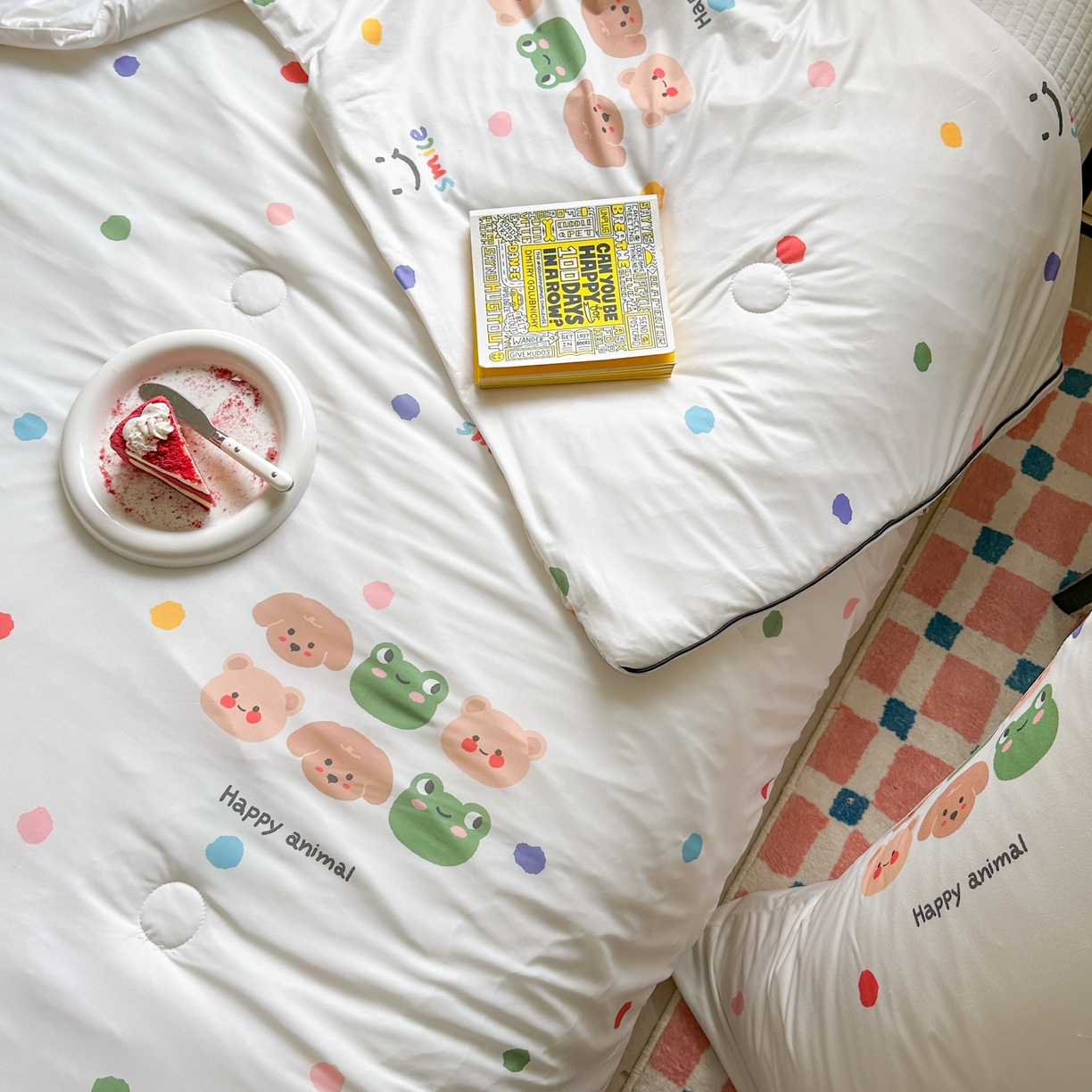 91家纺网 家纺一手货源 找家纺 暖生活 2025新款冰激淋凉感丝夏被系列