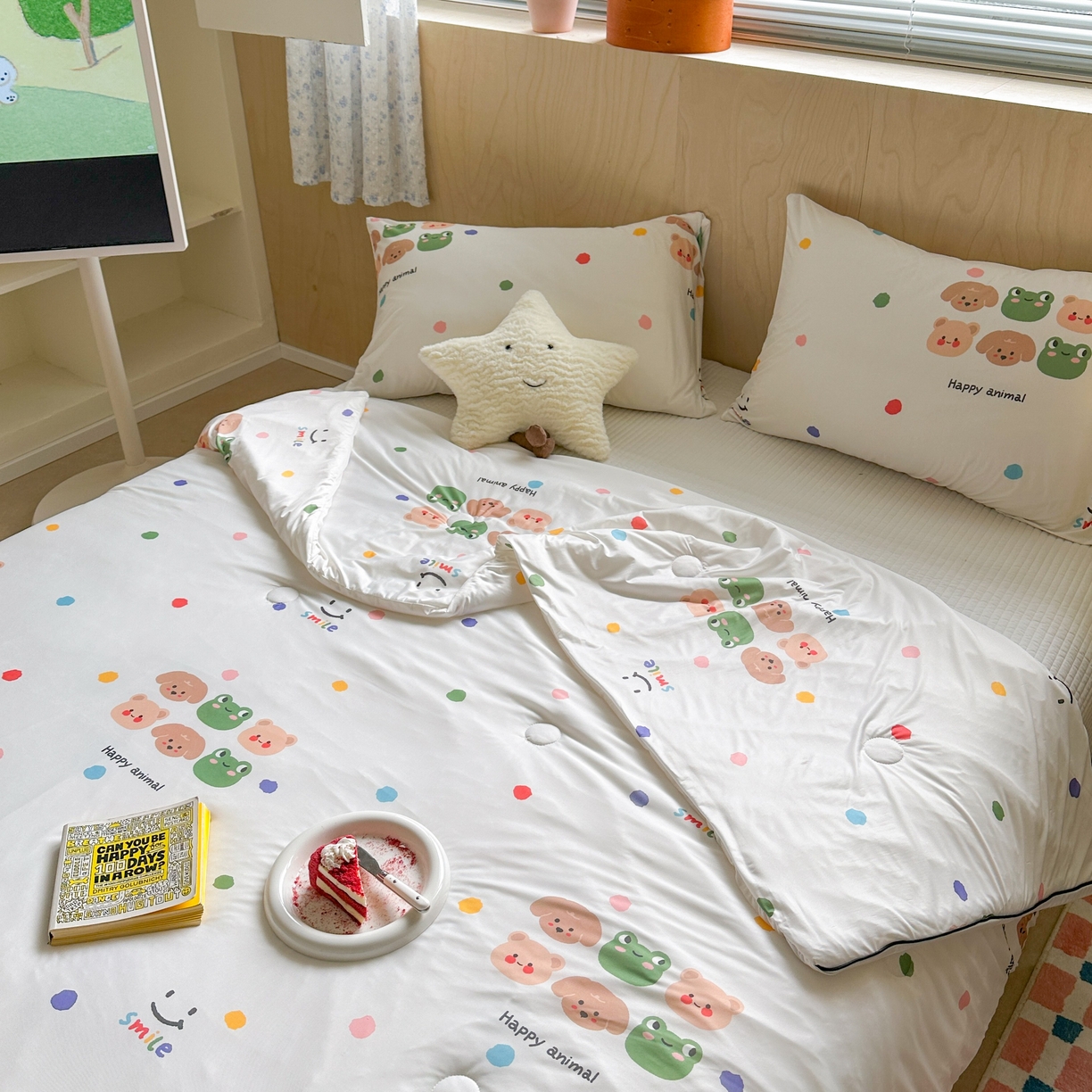 91家纺网 家纺一手货源 找家纺 暖生活 2025新款冰激淋凉感丝夏被系列