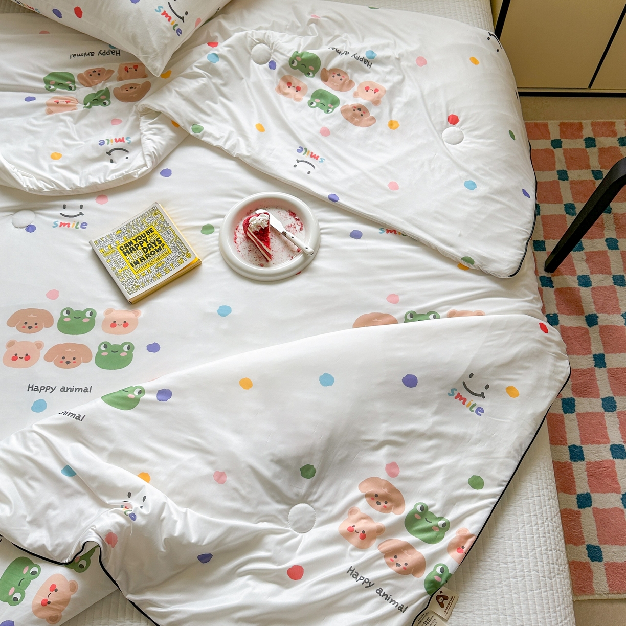 91家纺网 家纺一手货源 找家纺 暖生活 2025新款冰激淋凉感丝夏被系列