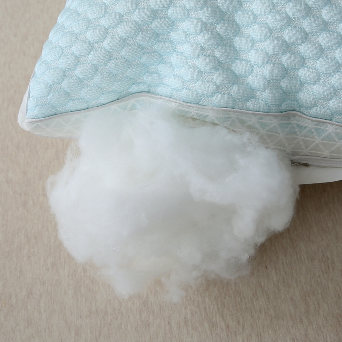 91家纺网 家纺一手货源 找家纺 （总）怡薇格枕芯 2025新款凉感豆豆枕透气网边立体枕 枕头枕芯