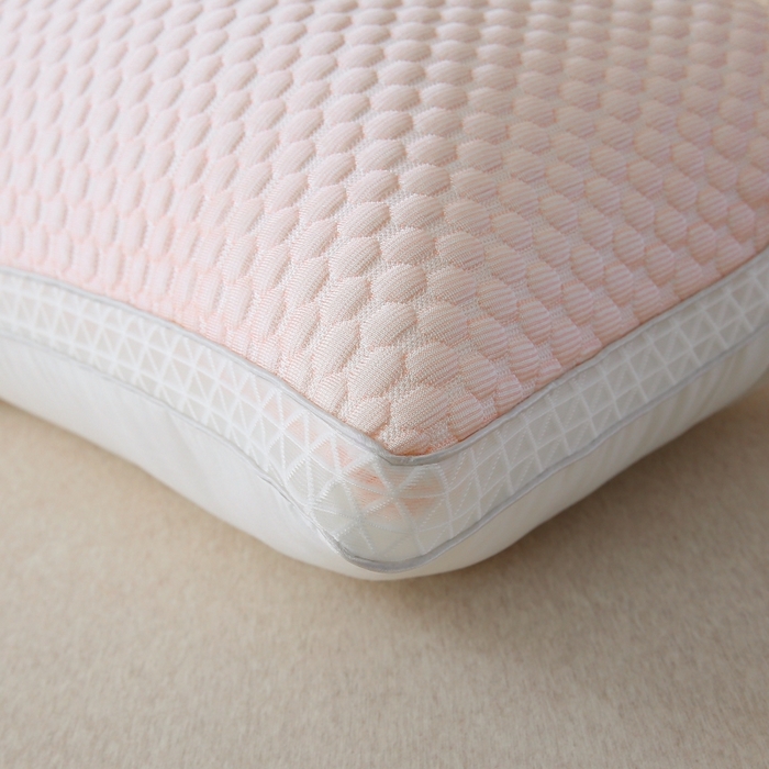 91家纺网 家纺一手货源 找家纺 （总）怡薇格枕芯 2025新款凉感豆豆枕透气网边立体枕 枕头枕芯