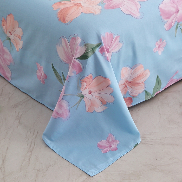 91家纺网 家纺一手货源 找家纺 馨雅家纺 2025新款全棉纯棉多规格单品床单 凝香秋水