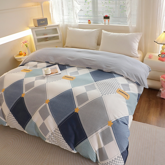 91家纺网 家纺一手货源 找家纺 馨雅家纺 2025新款全棉纯棉多规格单品被套 罗利