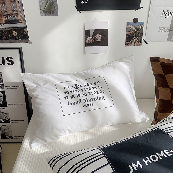 91家纺网 家纺一手货源 找家纺 （总）柚可家居 2024新款数码定版全棉单枕套系列-美拉德