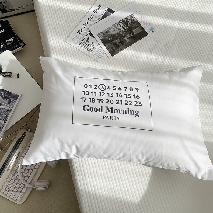 91家纺网 家纺一手货源 找家纺 柚可家居 2024新款数码定版全棉单枕套系列-美拉德 GOODM