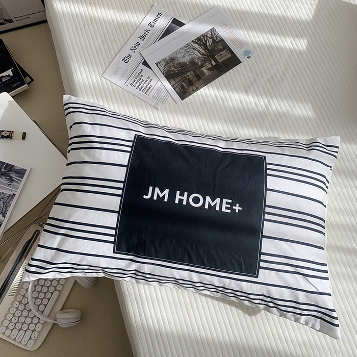 91家纺网 家纺一手货源 找家纺 柚可家居 2024新款数码定版全棉单枕套系列-美拉德 JMHOME