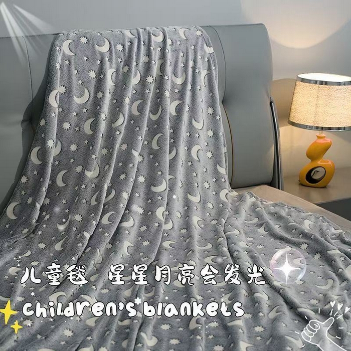 91家纺网 家纺一手货源 找家纺 （总）喜歌家居 2025新款法兰绒夜光毯