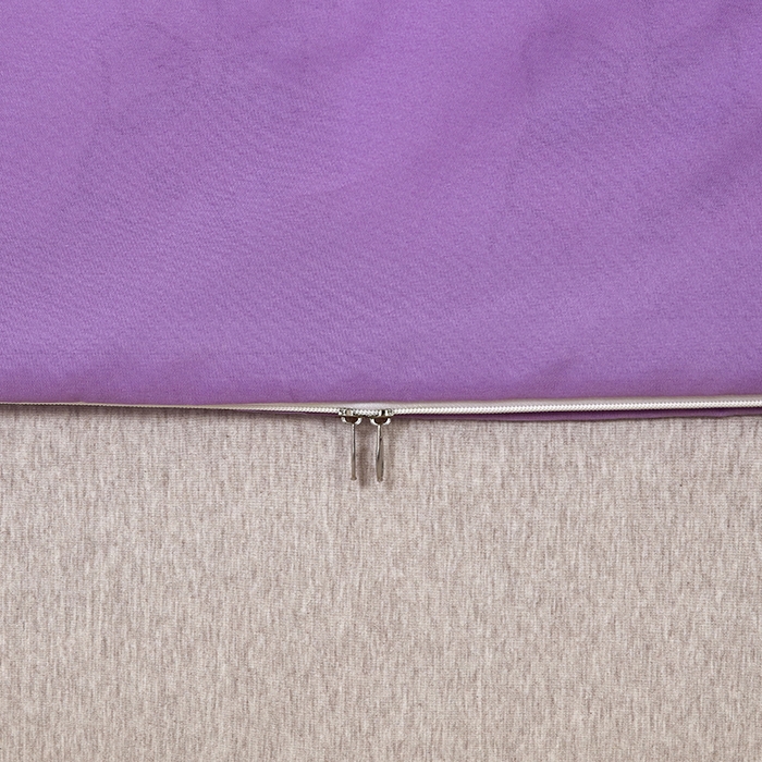 91家纺网 家纺一手货源 找家纺 显高蚊帐 2025春夏新款U门花边款坐床遮光防尘床帘式蚊帐 优雅紫-花边款