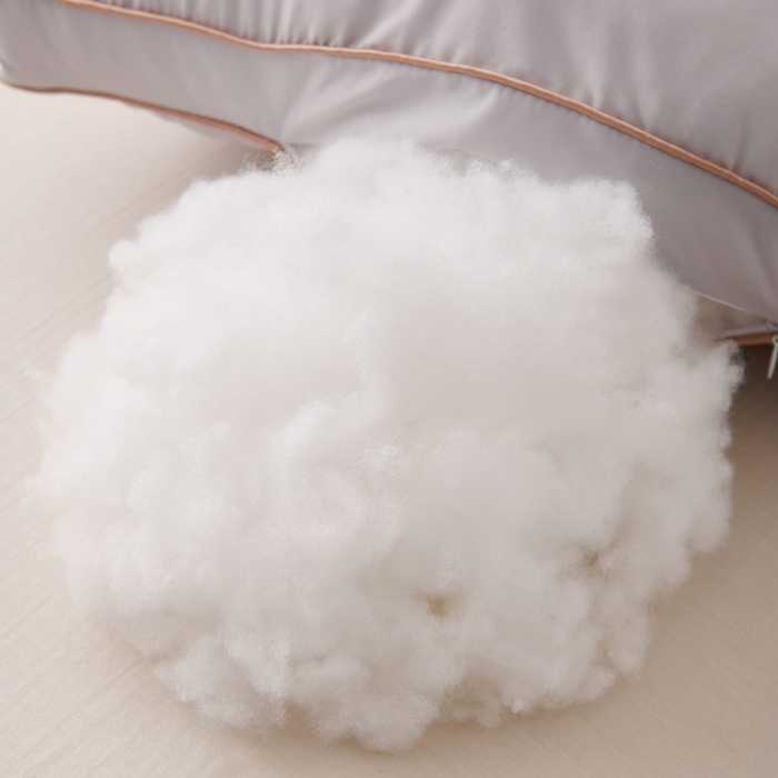 91家纺网 家纺一手货源 找家纺 珍贝家纺 2025新款热亲肤舒适汽球面包枕波萝枕头枕芯 菠萝包-灰色 48x74cm/对