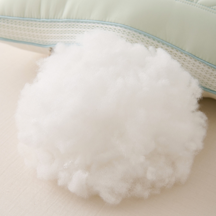 91家纺网 家纺一手货源 找家纺 珍贝家纺 2025夏季新款亲肤舒适冰丝凉感定形枕头枕芯 冰丝凉感-浅绿 48x74cm中枕/只