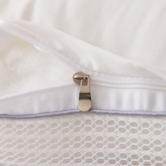 91家纺网 家纺一手货源 找家纺 珍贝家纺 2025夏季新款亲肤舒适冰丝凉感定形枕头枕芯 冰丝凉感-浅灰 48x74cm高枕/只