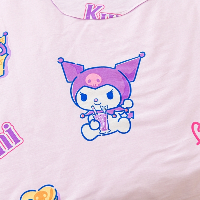 91家纺网 家纺一手货源 找家纺 名兮家居 2025新款正版授权全棉儿童护肚防踢盖毯 防踢被-甜筒库洛米