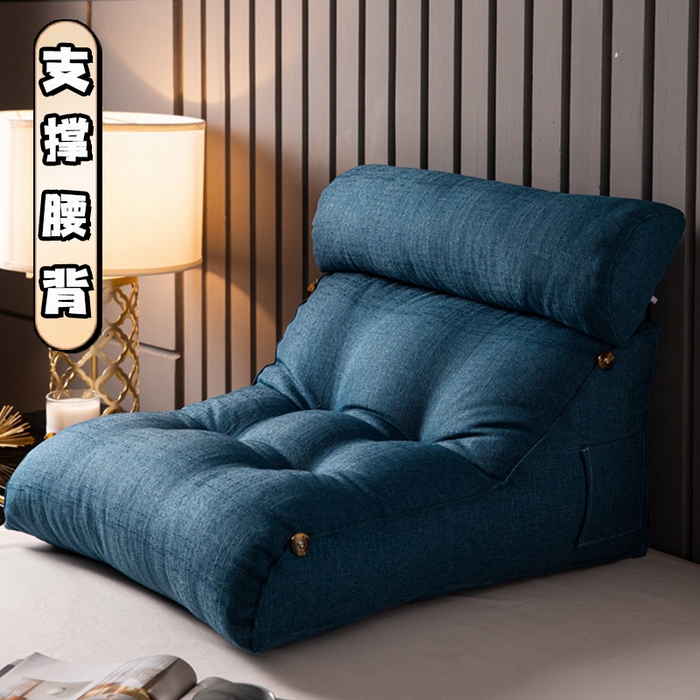 91家纺网 家纺一手货源 找家纺 （总）眠小二靠枕靠垫  2025新款可拆洗可调节护腰靠枕靠垫枕芯午睡枕（联系厂家代发包邮）