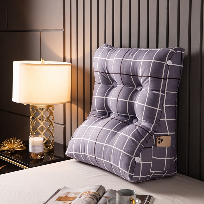 91家纺网 家纺一手货源 找家纺 （总）眠小二靠枕靠垫  2025新款可拆洗可调节护腰靠枕靠垫枕芯午睡枕（联系厂家代发包邮）