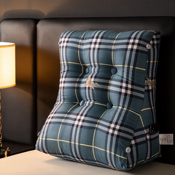 91家纺网 家纺一手货源 找家纺 （总）眠小二靠枕靠垫  2025新款可拆洗可调节护腰靠枕靠垫枕芯午睡枕（联系厂家代发包邮）