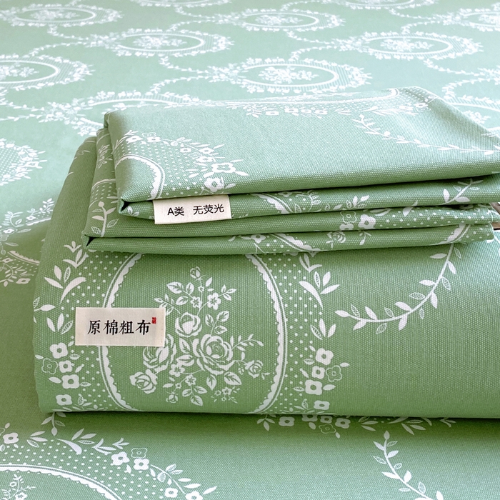 金鑫汇家纺 2025新款A类全棉老粗布床单 芳华