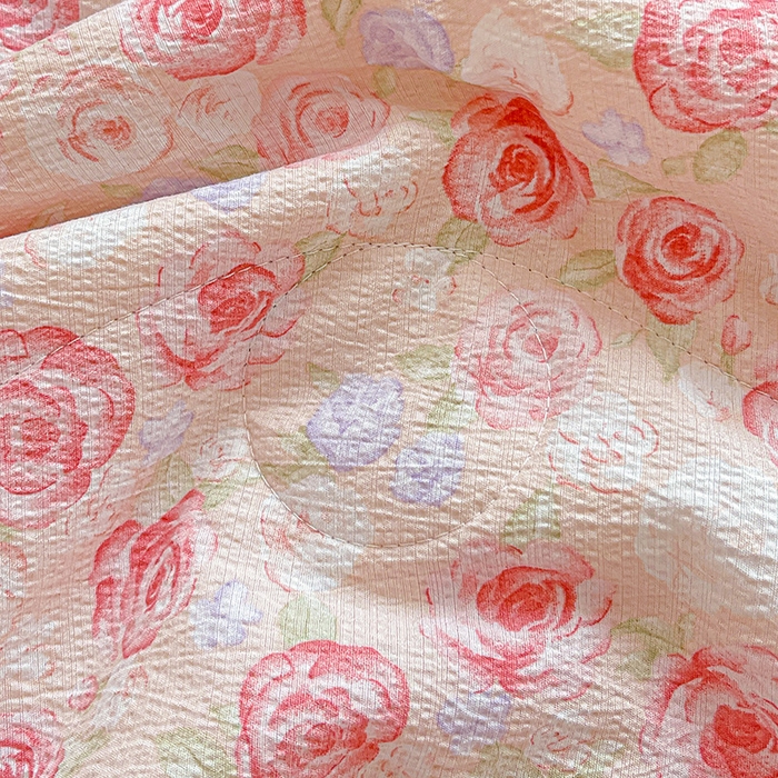 91家纺网 家纺一手货源 找家纺 恋之语 2025春夏新款云感全棉纯棉花边款夏被夏凉被空调被四件套套件