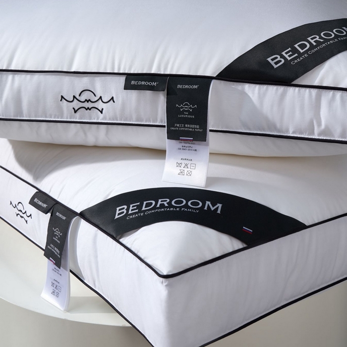 91家纺网 家纺一手货源 找家纺 （总）境月枕芯坊 2025新款黑标羽绒枕立体款枕头枕芯