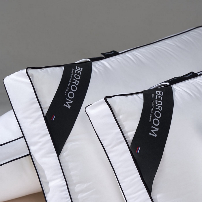 91家纺网 家纺一手货源 找家纺 （总）境月枕芯坊 2025新款黑标羽绒枕立体款枕头枕芯