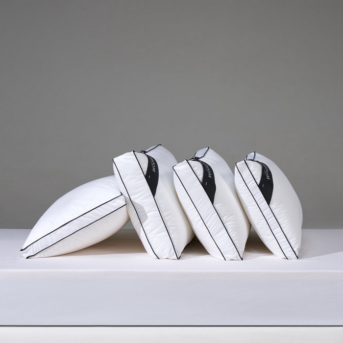 91家纺网 家纺一手货源 找家纺 （总）境月枕芯坊 2025新款黑标羽绒枕立体款枕头枕芯