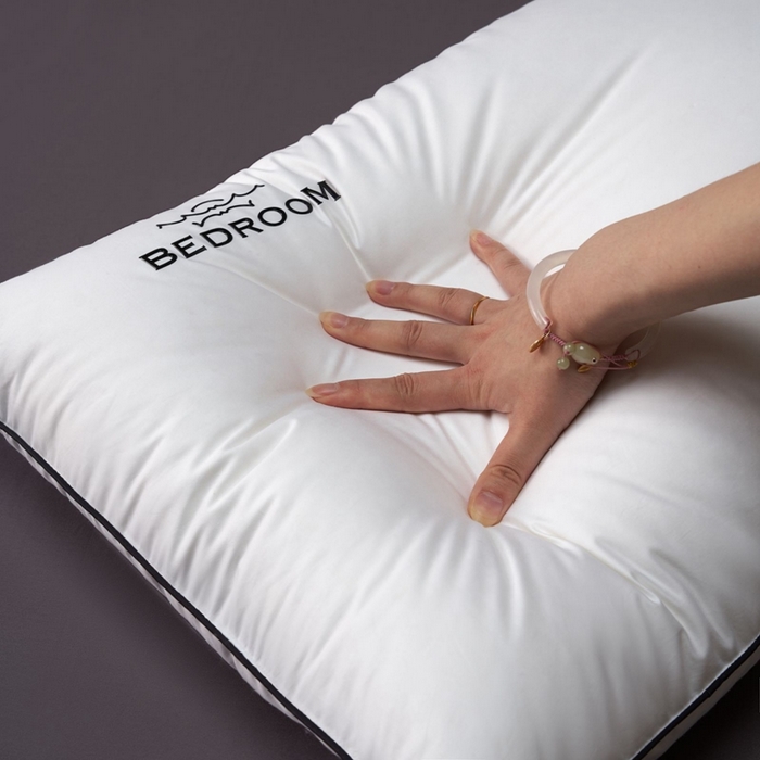 91家纺网 家纺一手货源 找家纺 （总）境月枕芯坊 2025新款黑标羽绒枕单边舒适款枕头枕芯