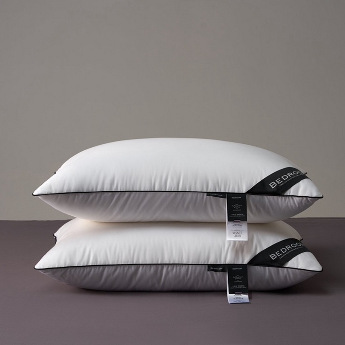 91家纺网 家纺一手货源 找家纺 （总）境月枕芯坊 2025新款黑标羽绒枕单边舒适款枕头枕芯